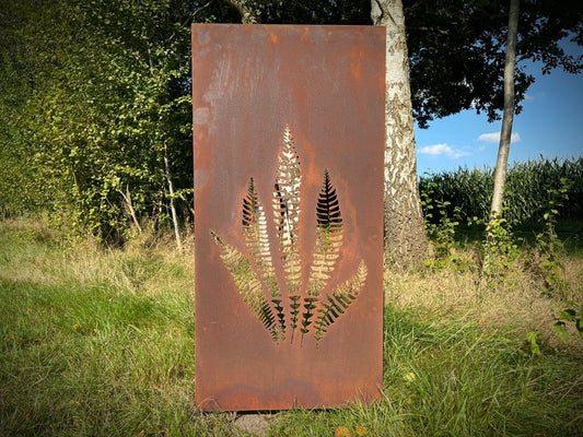 Hingucker Stele Sichtschutz FARN