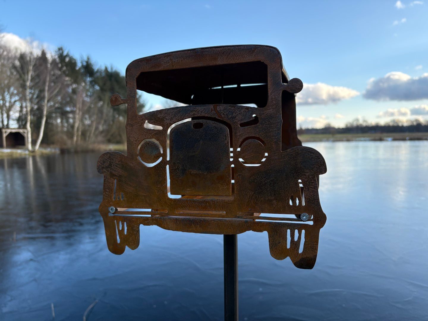 Ford Model A Oldtimer Vogelhäuschen Vogelfutterhäuschen Vogelhaus Mega cool Handarbeit aussergewöhnlich