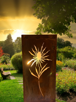 Stele beleuchtbar Distel LISA - sehr dekorativ