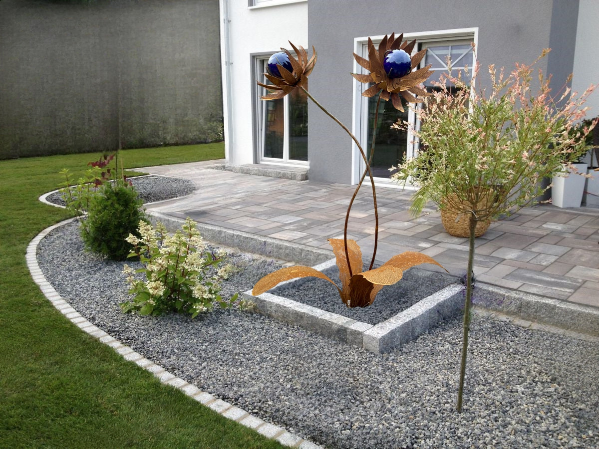 Metallblume LISSY XXL ca. 200cm - Hingucker