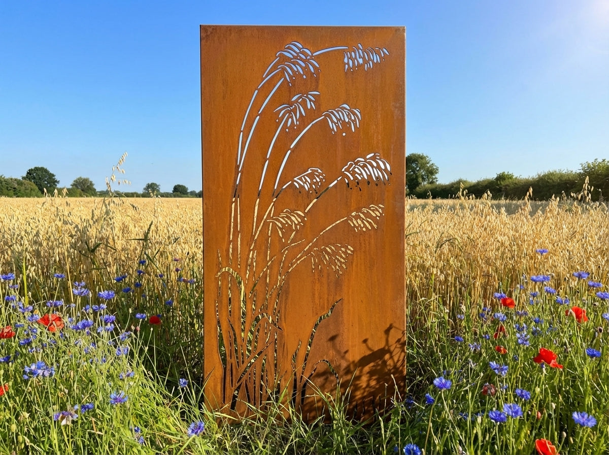 Hingucker Stele Sichtschutz HAFER