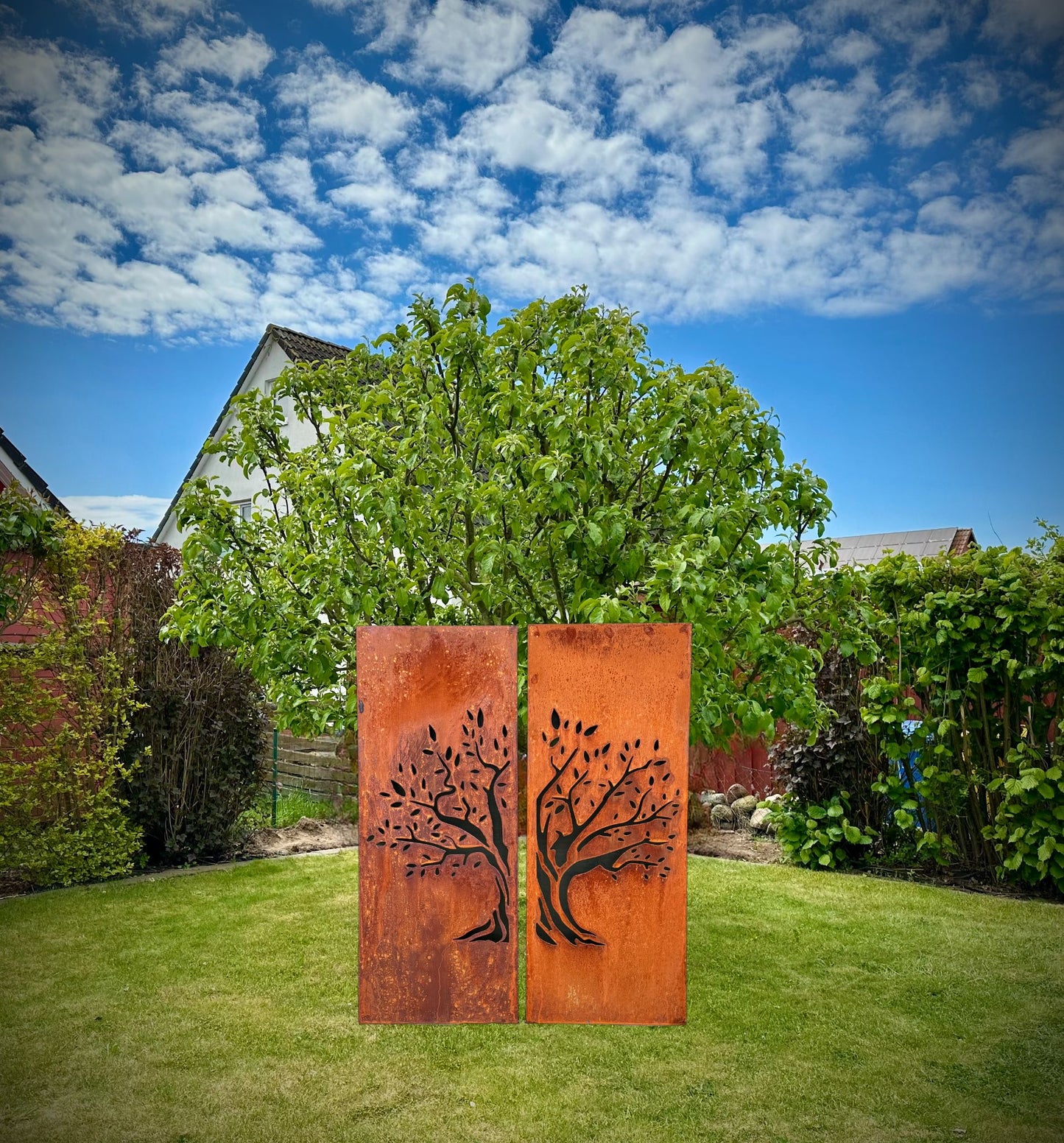 HINGUCKER Stelenset BAUM 2teilig Blickfang